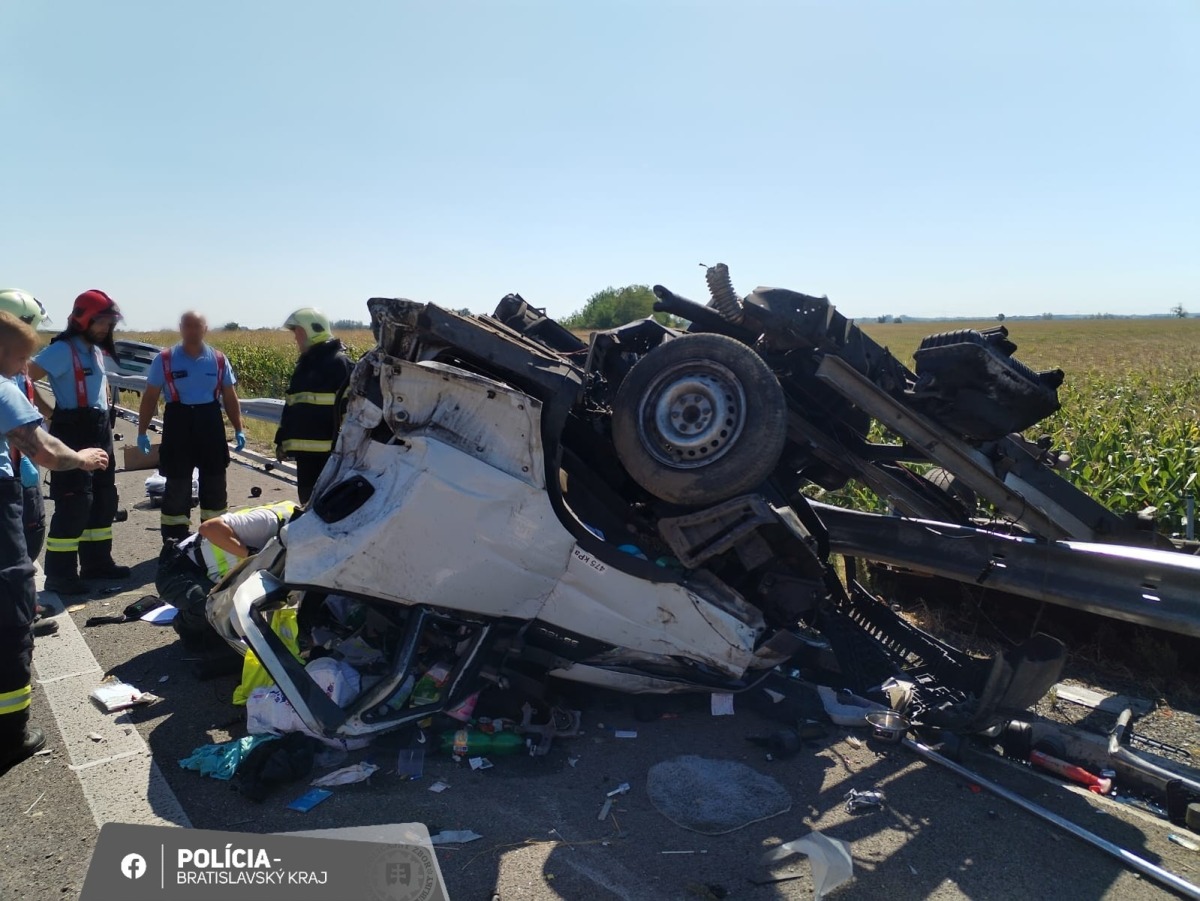 SR polícia nehoda doprava Šamorín TTX