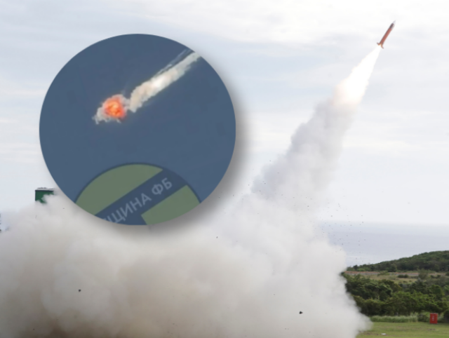 Patriot vs ruská balistická raketa