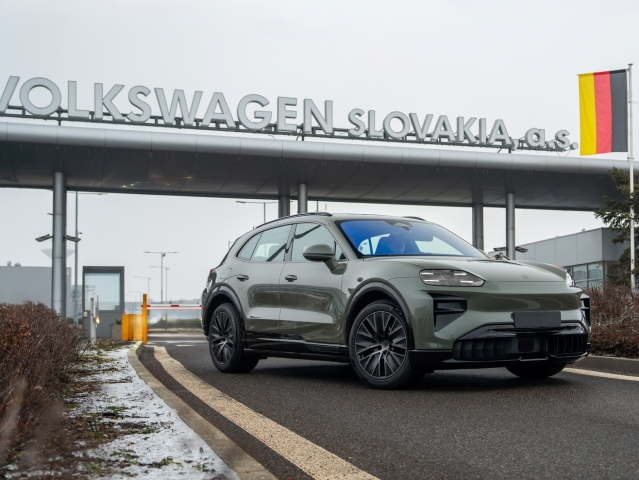 Porsche Caenne  - výroba v Bratislave