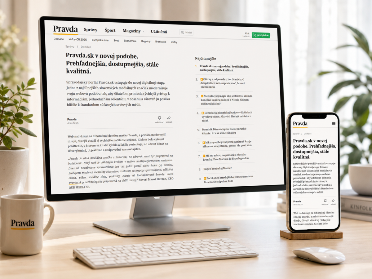 nový web pravda.sk