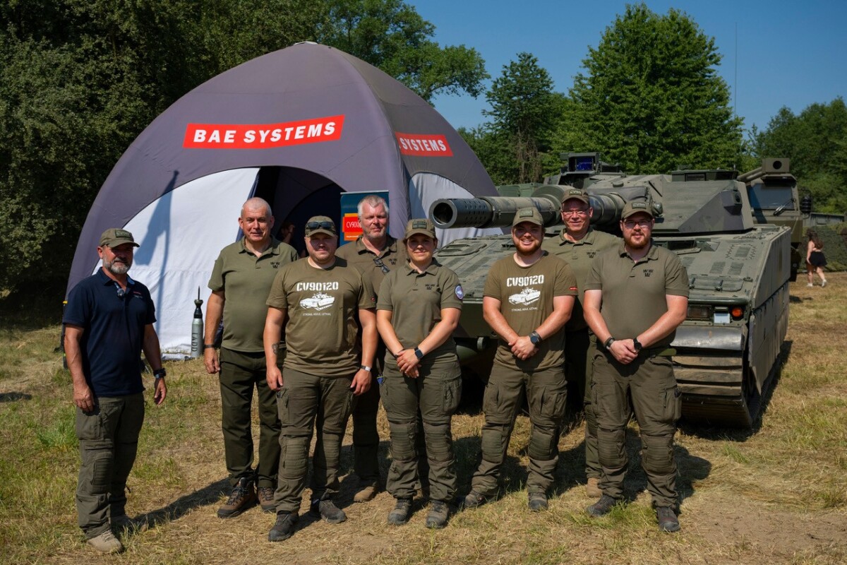 BAE Systems Hagglunds Tankove dni Laugaricio