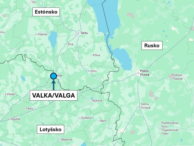 Valka/Valga, Lotyšsko/Estónsko