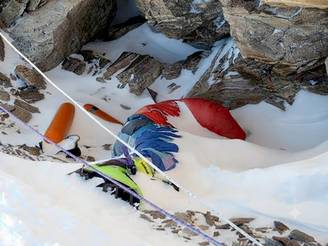 Everest, Zelené topánky, Green boots