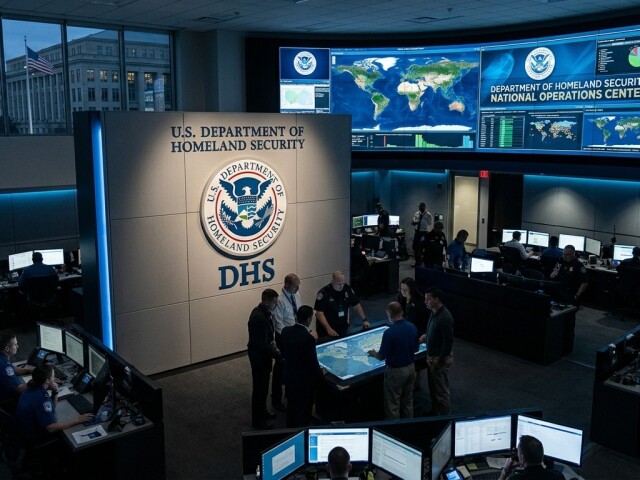 U.S. Department of Homeland Security - obrázok vytvorený AI