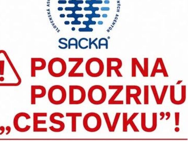 pozor na podozrivu cestovku