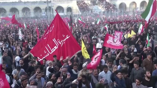 Irán, pohreb, Caheneího, Reuters NEPOUZIVAT