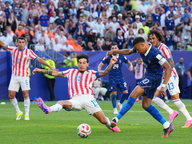 Paraguay Francúzsko Mbappé
