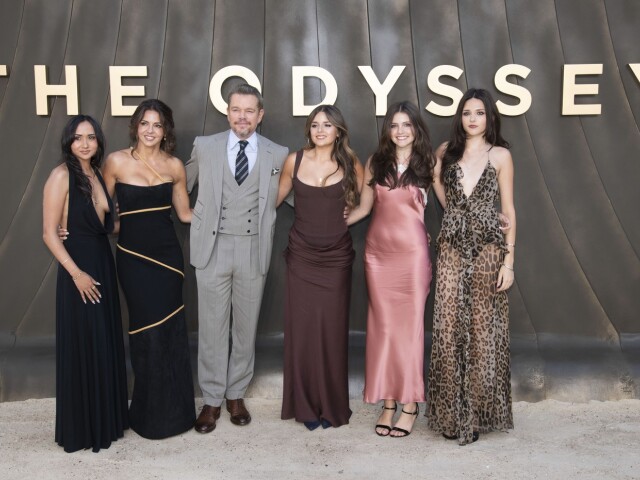Matt Damon s rodinou