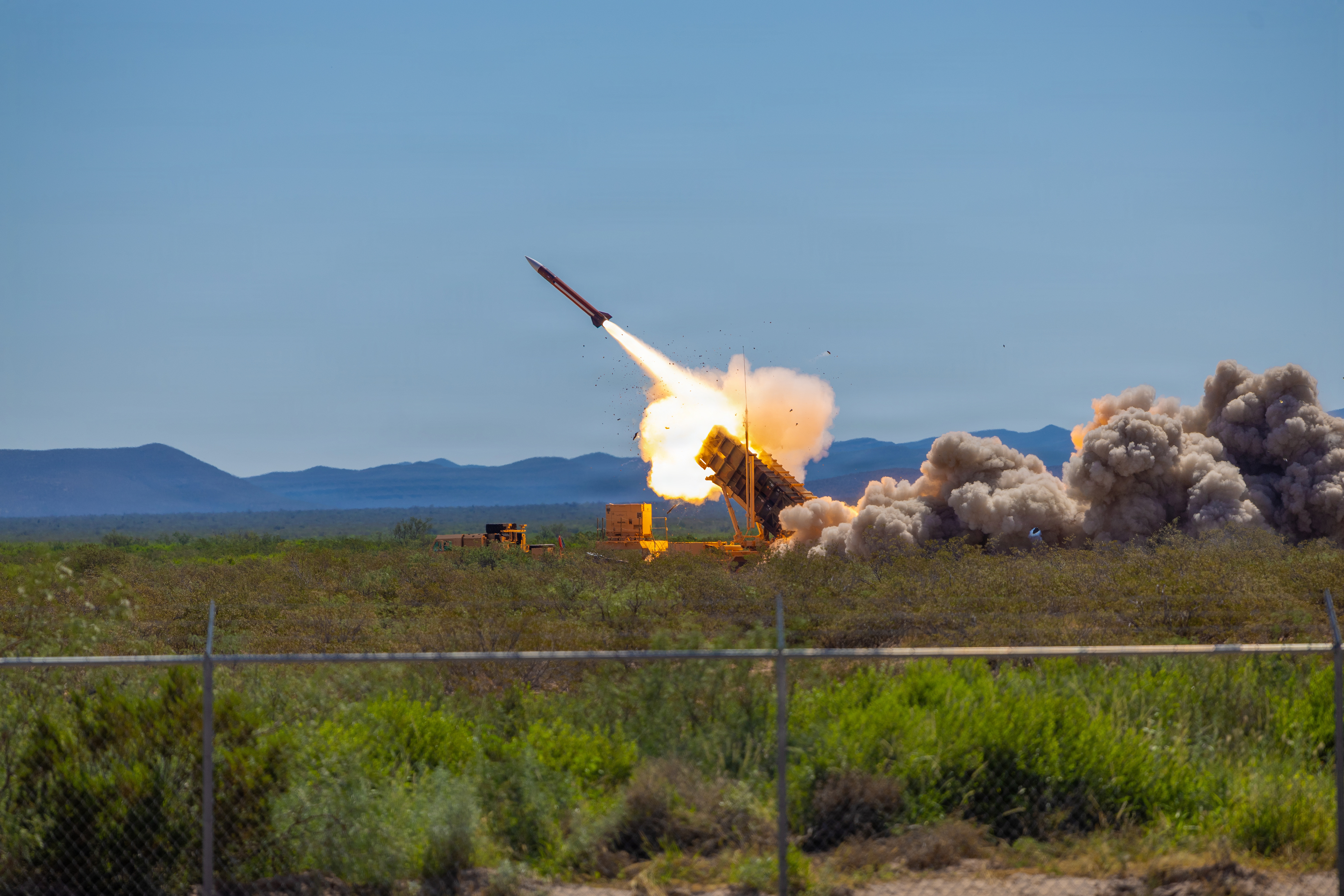 Protivzdušný raketový systém Patriot.