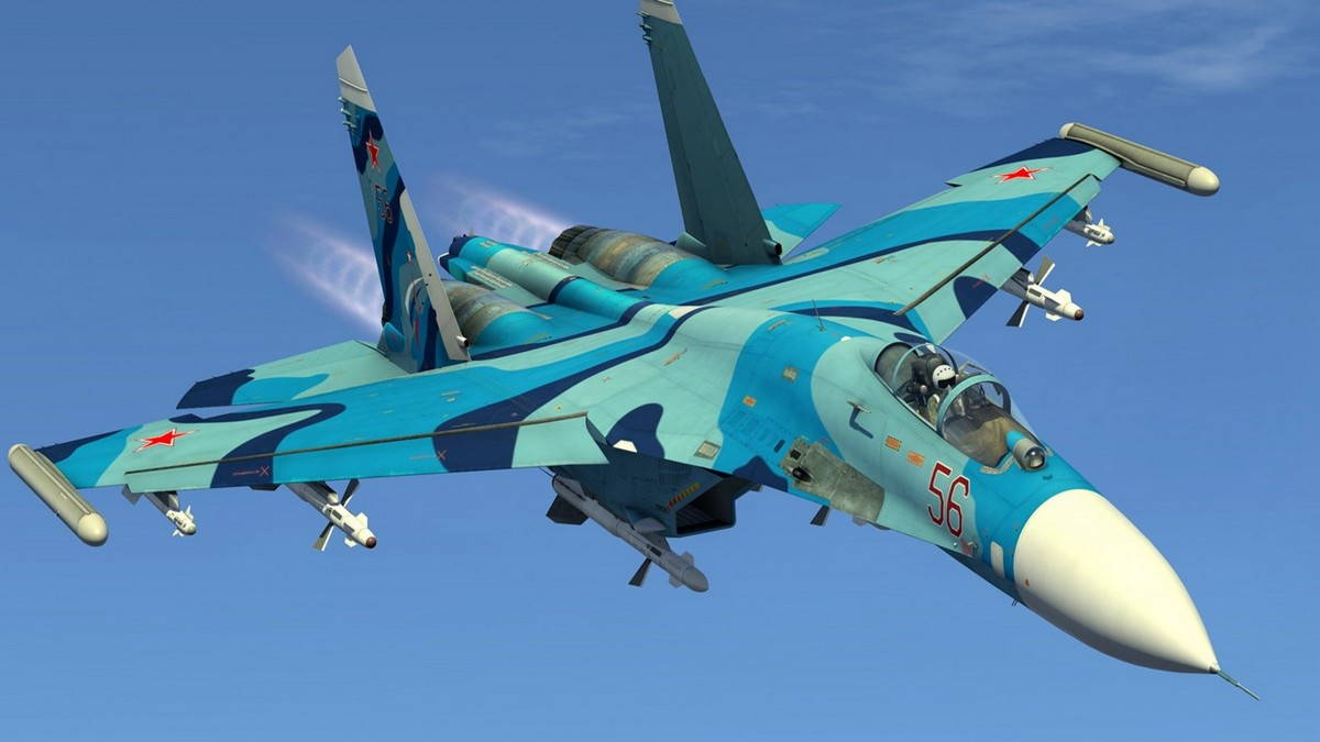 Ruské stíhacie lietadlo SU-27