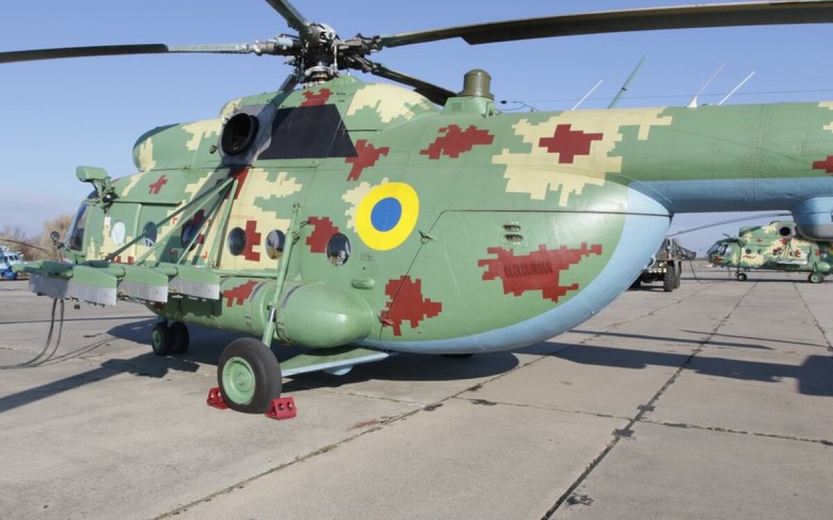 Ukrajinský vrtuľník Mi-8
