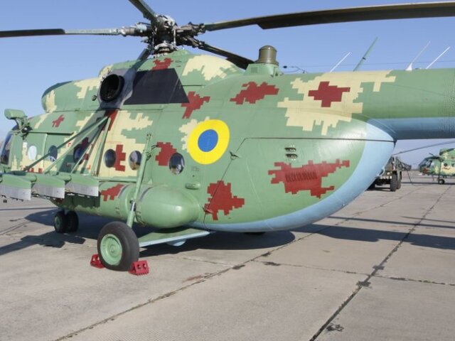 Ukrajinský vrtuľník Mi-8