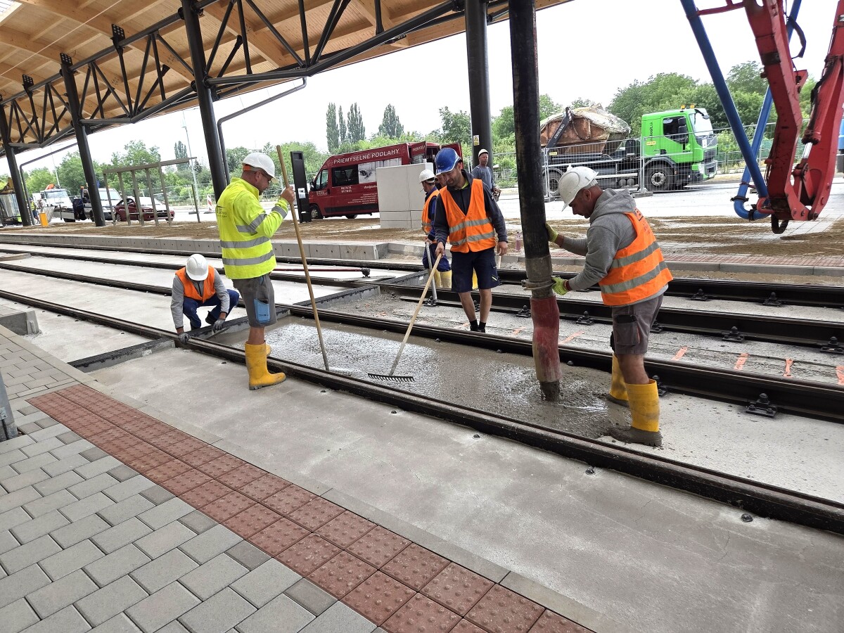 Modernizácia električkovej trate Košice (9)