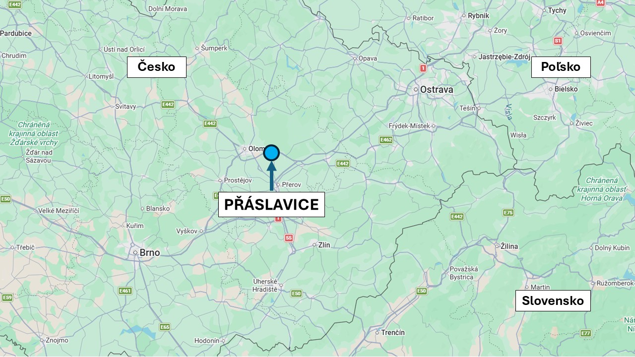 Přáslavice, Česko