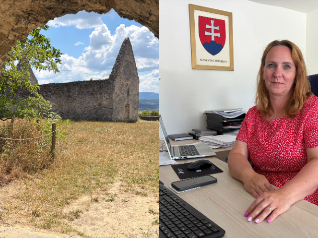 Cez deň kancelária, po práci rukavice. Starostka miniatúrnej obce hovorí, ako funguje úrad s jedným človekom