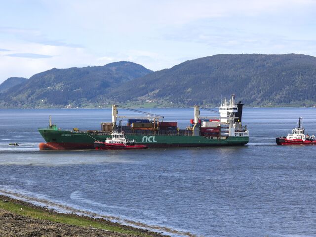 Norway Ship Aground
