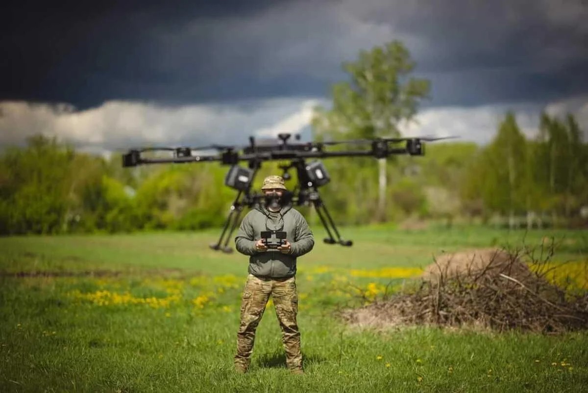 Ukrajinský operátor dronov