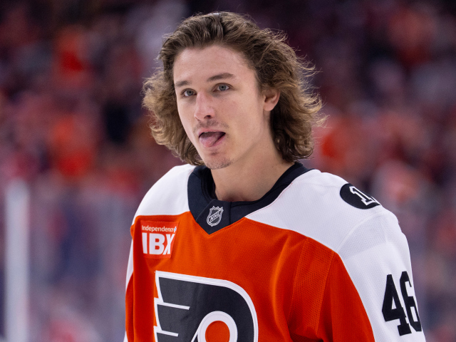 Flyers Zegras Hockey