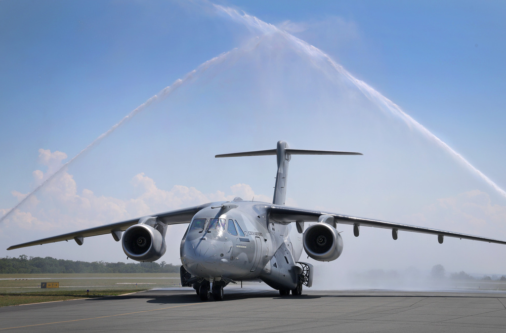 Embraer C-390 Millennium na letisku Kbely