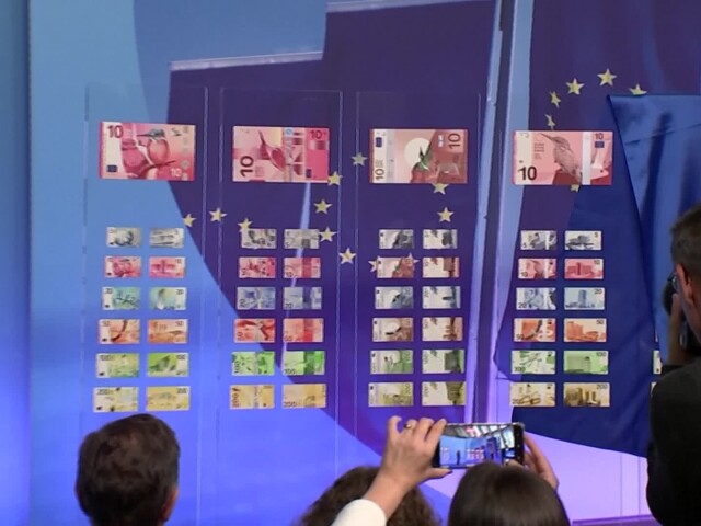 nové eurobankovky, ECB, návrhy, Reuters
