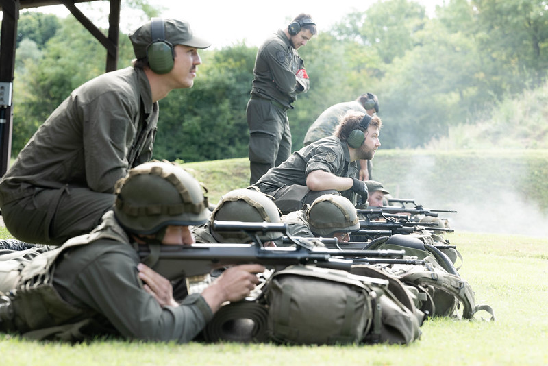 Rakúsky Bundesheer počas streleckého výcviku