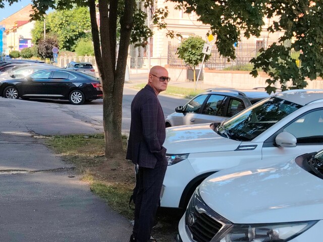 Bernard Slobodník krátko pred začiatkom ďalšieho pojednávania v kauze Očistec.