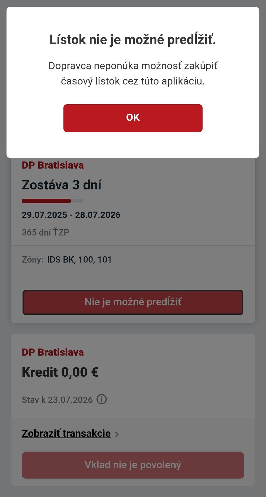 Električenka pre osoby so ZŤP sa nedá predĺžiť online, no bežný cestujúci ju vybaví z domova.