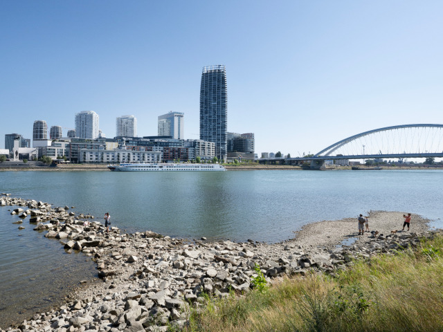 Bratislava Dunaj Sucho Hladina Nízka