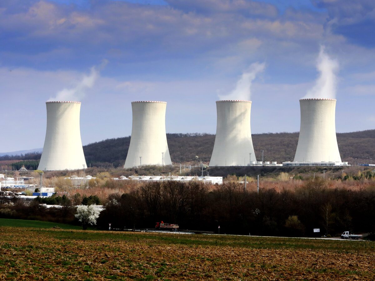 Mochovce Elektráreň Jadrová atómová
