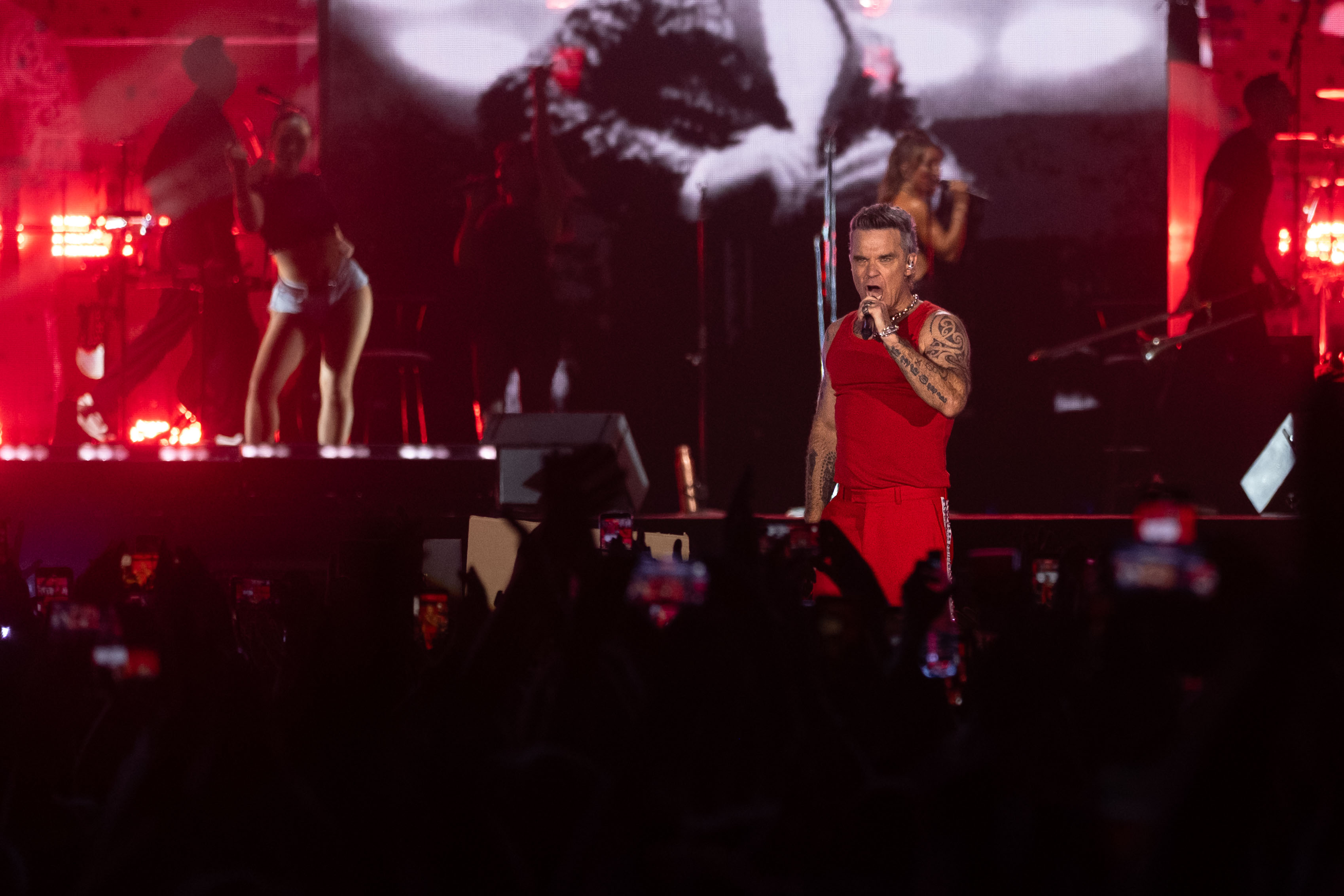 Robbie Williams na Lovestreame.
