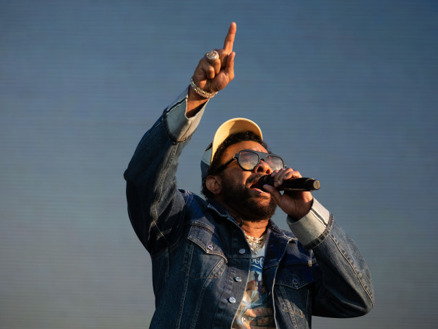 Shaggy počas nedeľňajšieho koncertu na festivale Lovestream.
