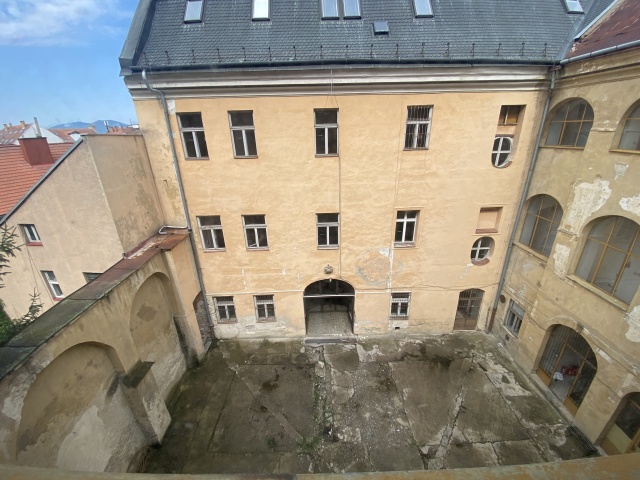 Župný dom pred rekonštrukciou.