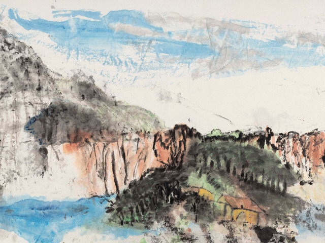 Fan Xueyi: Dream Landscape 2 (Snová krajina 2)