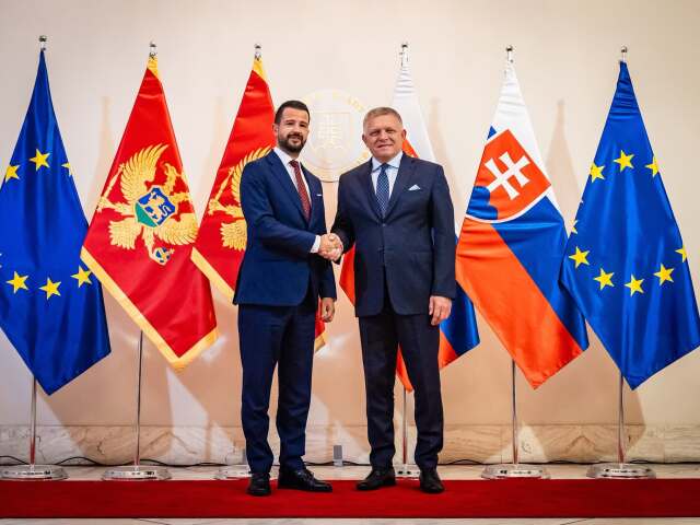 Čierna Hora chce vstúpiť do EÚ do roku 2028. Fico jej v Bratislave vyjadril plnú podporu