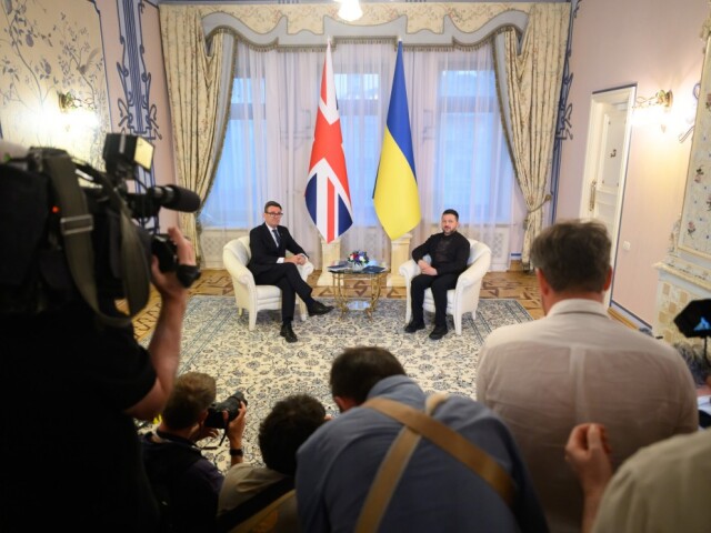 Andy Burnham a Volodymyr Zelenskyj
