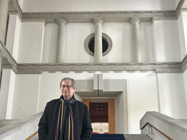 Teoretik architektúry Zdeněk Lukeš, jeden z kurátorov výstavy Josip Plečnik - stredoeurópsky architekt, ktorá sa do konca septembra 2026 koná na Bratislavskom hrade