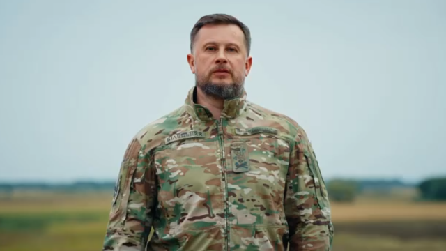 Andrij Bileckyj veliteľ ukrajinského 3. armádneho zboru.