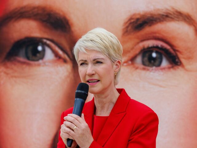 Manuela Schwesigová, premiérka spolkovej krajiny Meklenbursko-Predpomoransko, kde sa dnes konajú krajinské voľby.