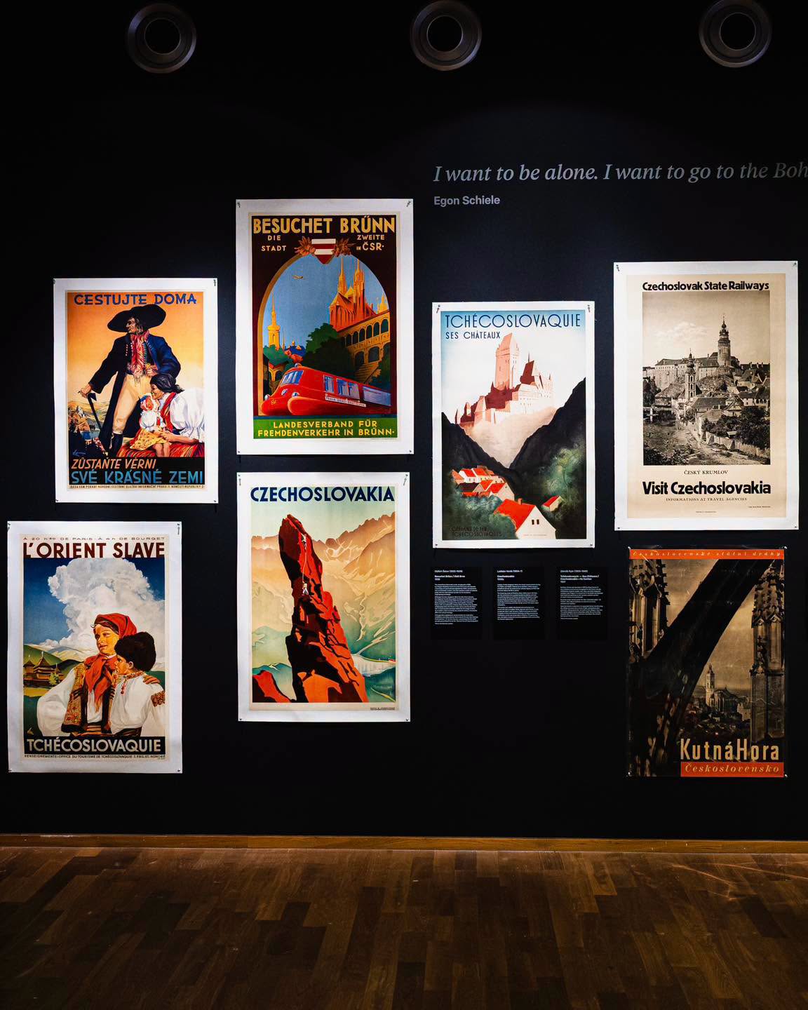 Peter Pellegrini bol na pozvanie Petra Pavla na výstave s názvom Visit Czechoslovakia! The Stories of Czech and Slovak Travel Posters.