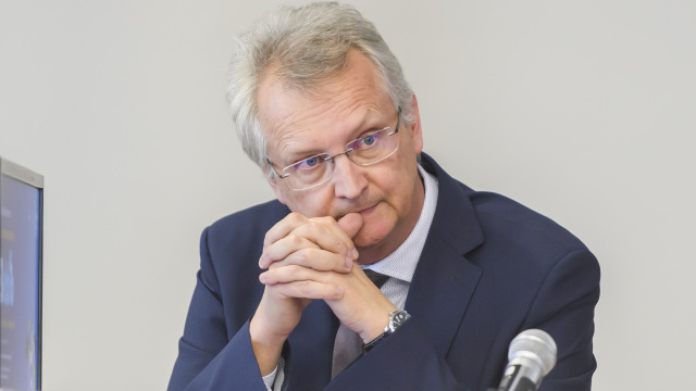 Štátny tajomník ministerstva zdravotníctva Ladislav Slobodník na zábere z apríla 2024.