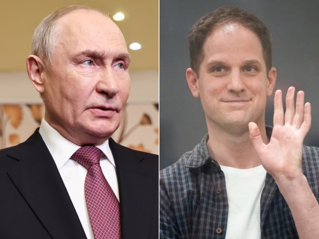 Putin, Gershkovich