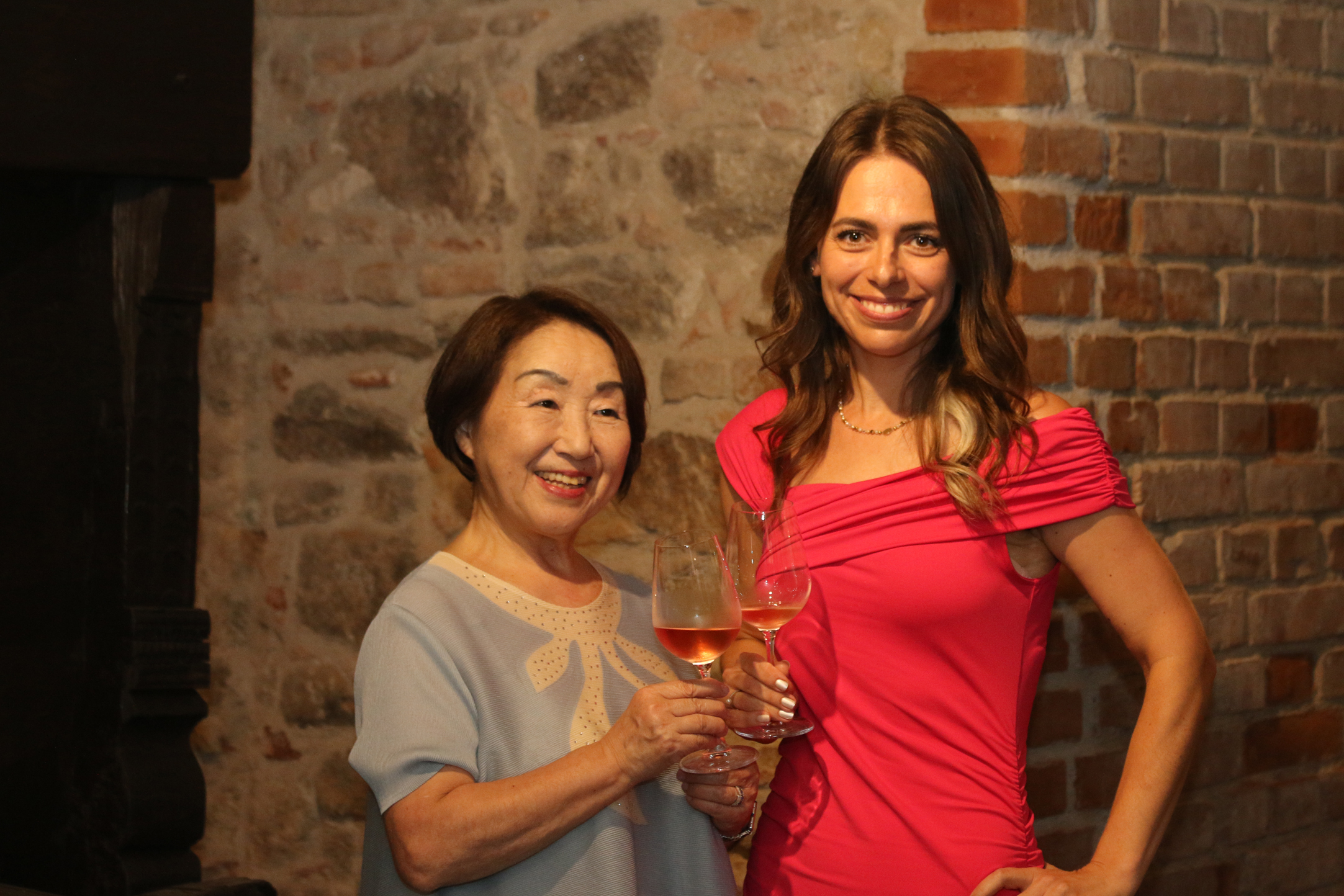 Slovenský mostík do Japonska - priateľka Yumi Tanabe, skvelá degustátorka a tlmočníčka Zuzka Cvachová.