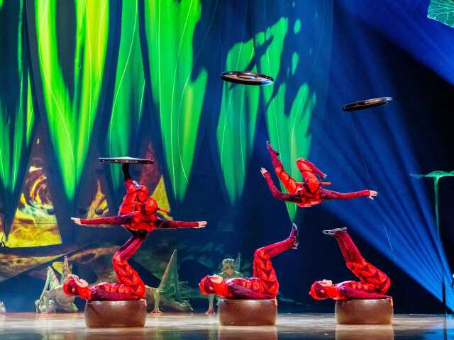 V predstavení Cirque du Soleil OVO vystupuje viac ako 100 ľudí.