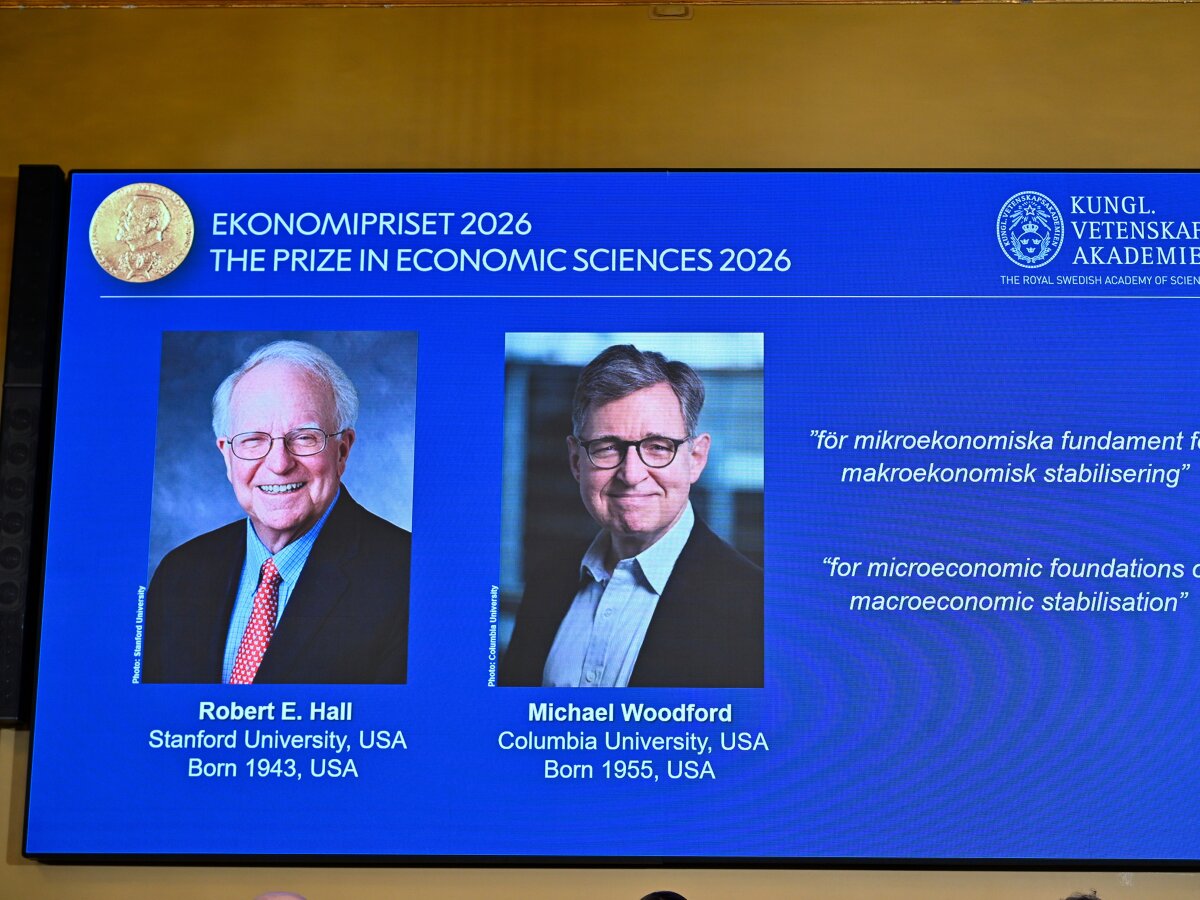 Nobel Economics / Robert Hall / Michael Woodford /