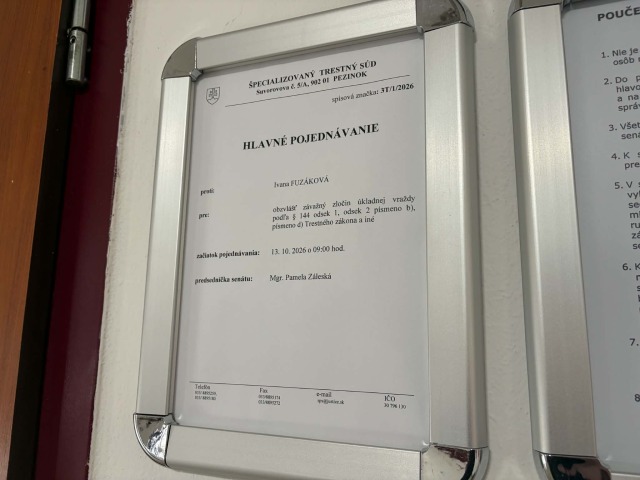 Ivana F. čelí obžalobe za obzvlášť závažný zločin úkladnej vraždy.