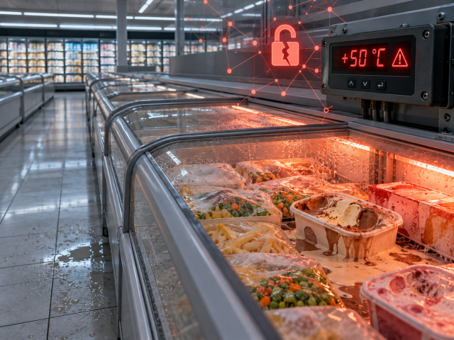 Hekeri zohriali mrazničky vo francúzskych supermarketoch na 50 stupňov Celzia. Straty sú veľké