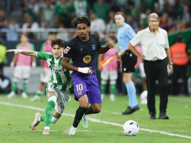 Nezastaviteľná Barcelona, famózny Yamal. Betis Sevilla dostal v domácom zápase päťku