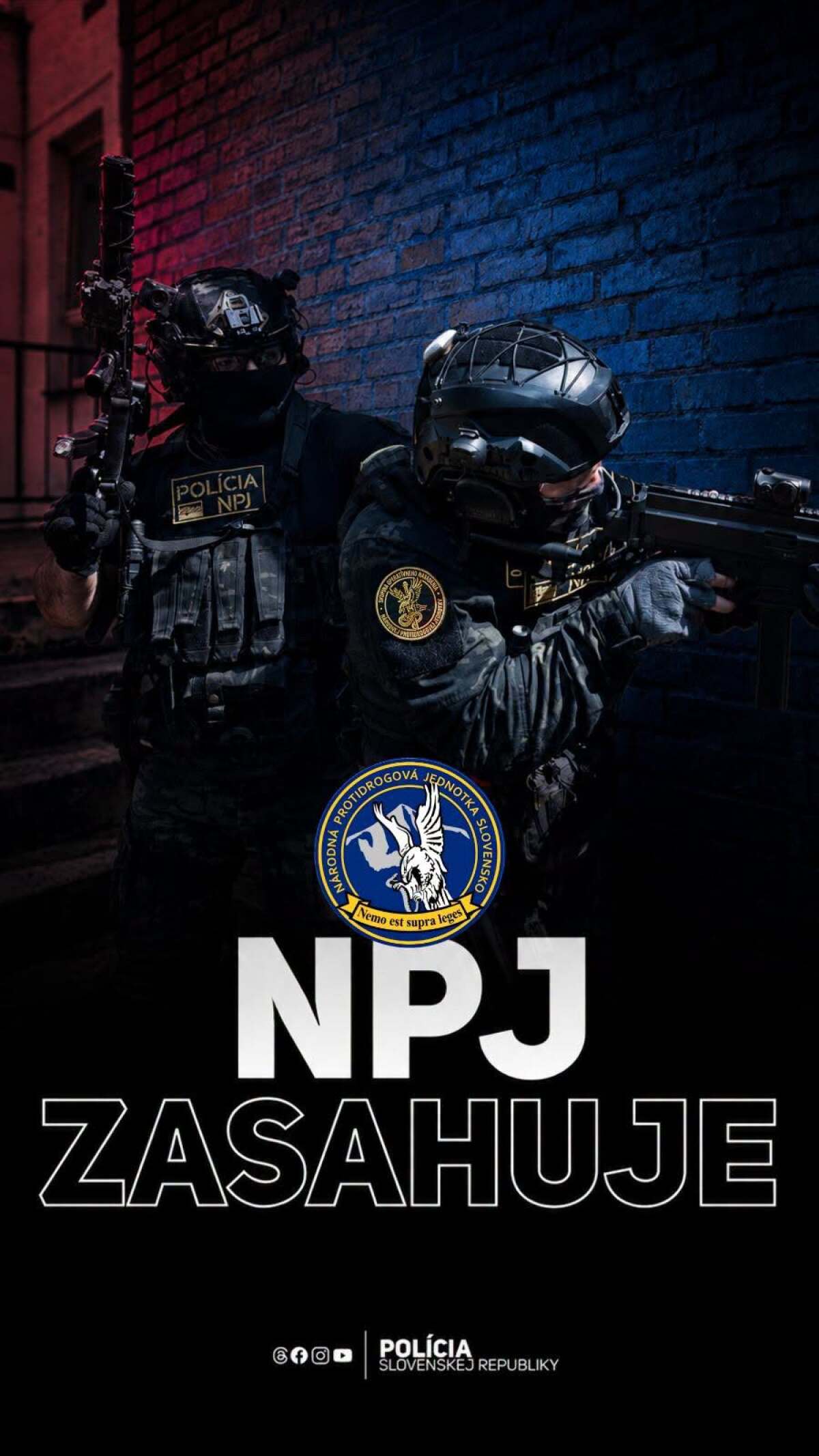 policia NPJ kukláči protidrogová jednotka