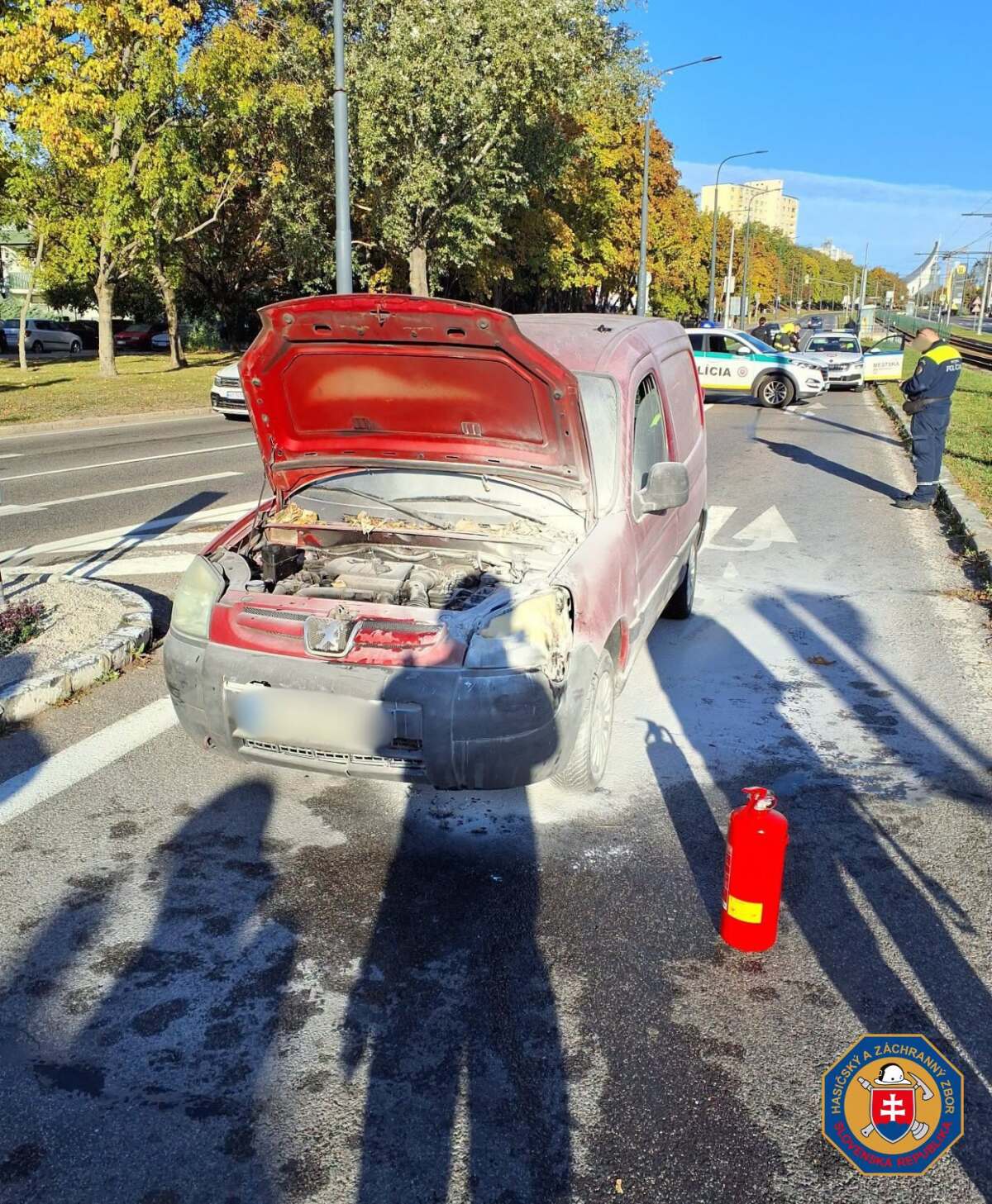 požiar auto bratislava