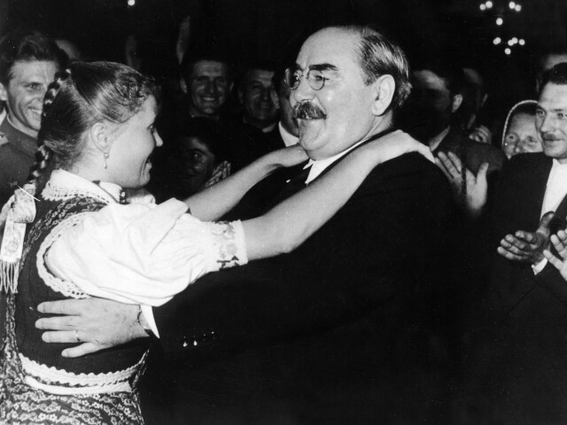 Imre Nagy, ktorý bol počas povstania na čele maďarskej vlády.
